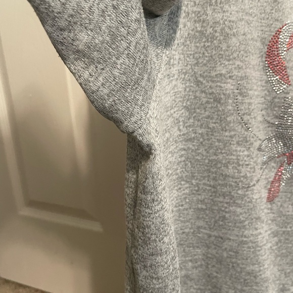 Ladies Candy Cane Sweater - Picture 4 of 6